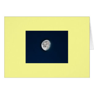 Cartão Lua cheia