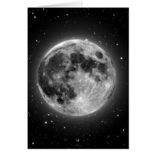Cartão Lua cheia