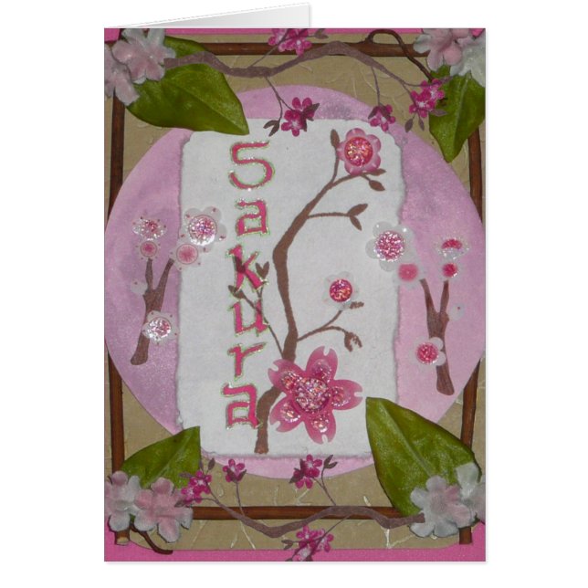 Cartão Lua da fada de Sakura (Frente)