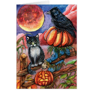 Cartão Lua de Sangue