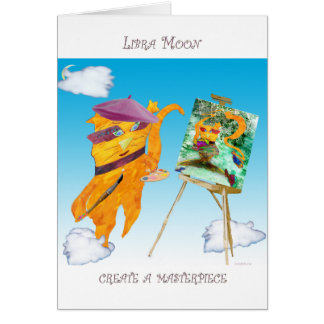 Cartão Lua do Libra