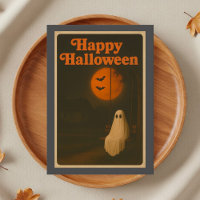 Lua Fantasma do Halloween