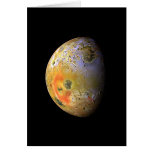 Cartão Lua Júpiter Lo NASA