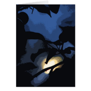 Cartão Lua misteriosa