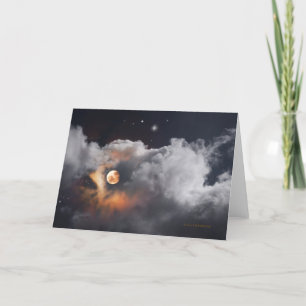 Cartão "Lua Ouro nº 1"