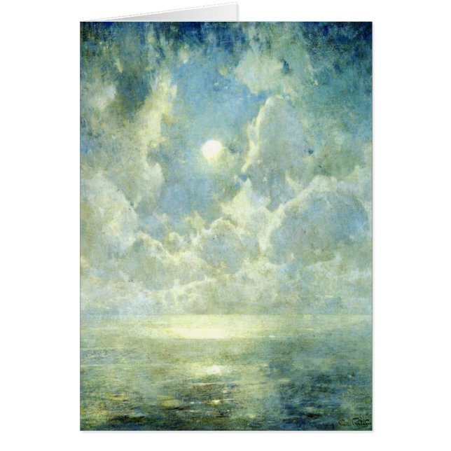 Cartão Lua sobre o Kattegat (Frente)