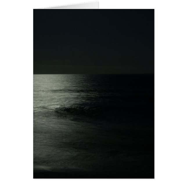 Cartão Luar refletido (Frente)