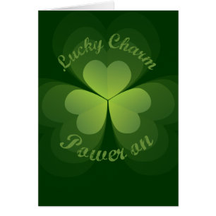 Cartão Lucky Charm Power On