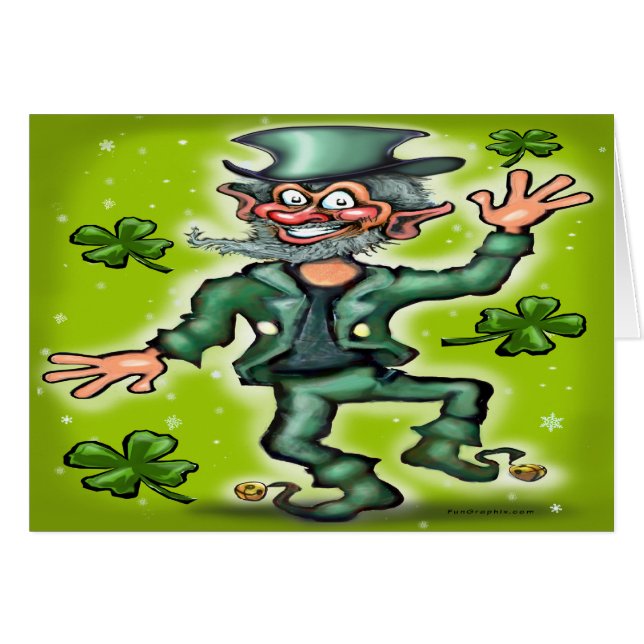 Cartão Lucky Charms (Frente Horizontal)