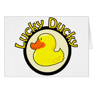 Cartão Lucky Ducky