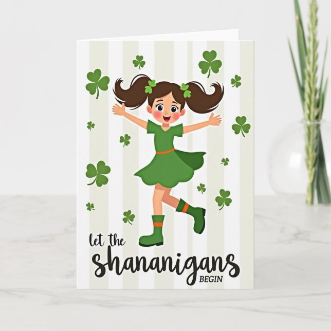 Cartão Lucky Girl Fun Time Card (Frente)