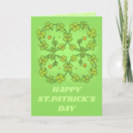 Cartão Lucky Loops St. Patrick’s Day Card