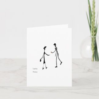 Cartão Lucky Penny Card