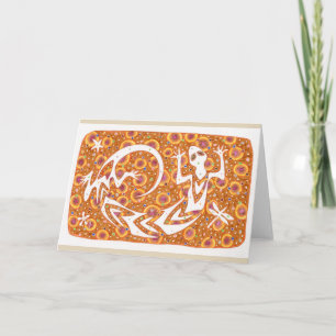 Cartão "Lucky Spirit" notecard