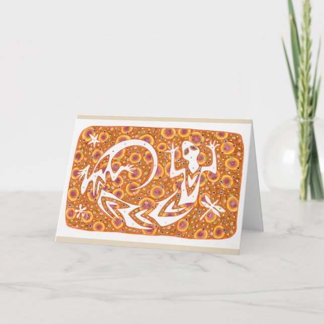 Cartão "Lucky Spirit" notecard (Frente)