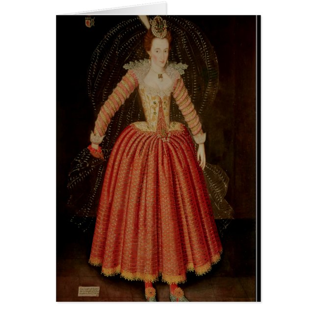 Cartão Lucy Harrington, condessa de Bedford (Frente)