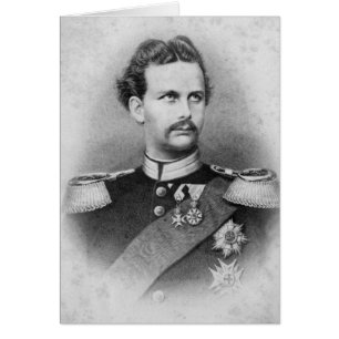Cartão Ludwig II de Baviera