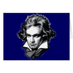 Cartão Ludwig van Beethoven