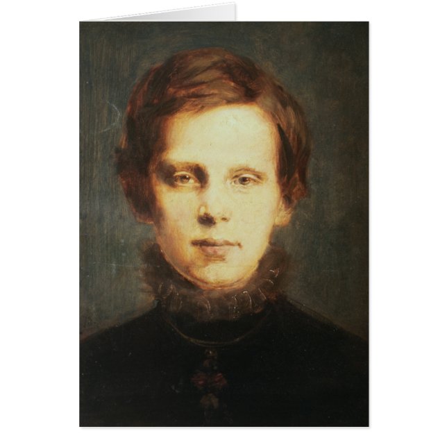 Cartão Ludwig van Beethoven, compositor alemão (Frente)