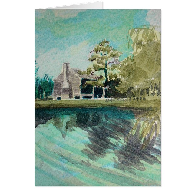 Cartão Lugar 1825 velho (Frente)