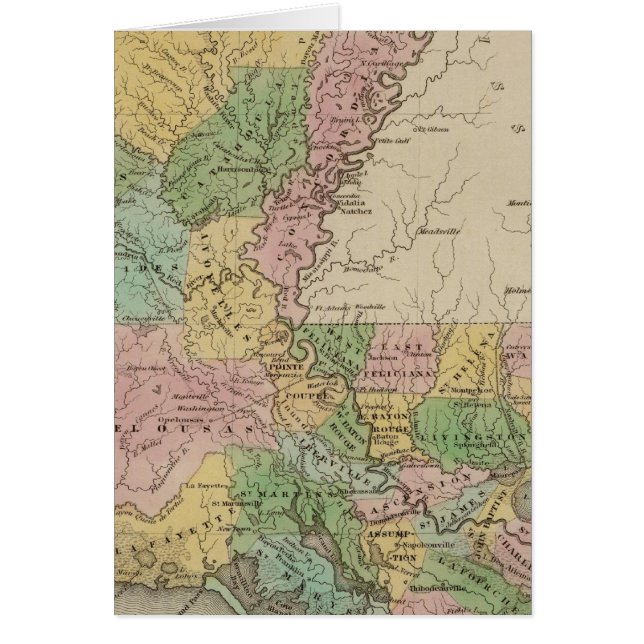 Cartão Luisiana 3 (Frente)