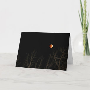 Cartão Lunar Eclipse (card)