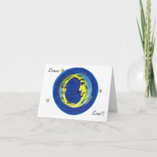 Cartão Lunar Love