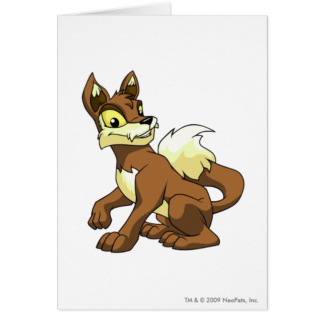 Cartão Lupe Brown (Frente)