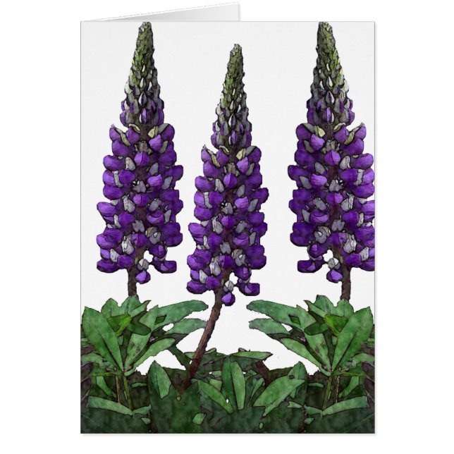 Cartão Lupin (Frente)