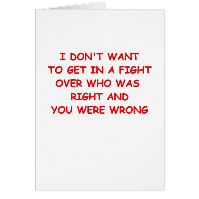 Cartão luta (Frente)