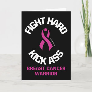 Cartão Lutar contra o Duro...Cancer da mama