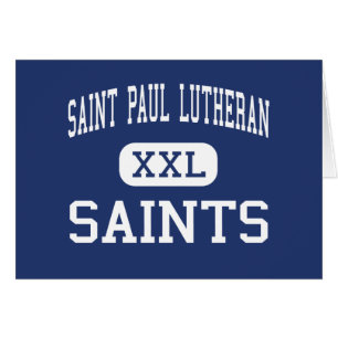 Cartão Lutheran de Saint Paul - santos - alto - Concordia