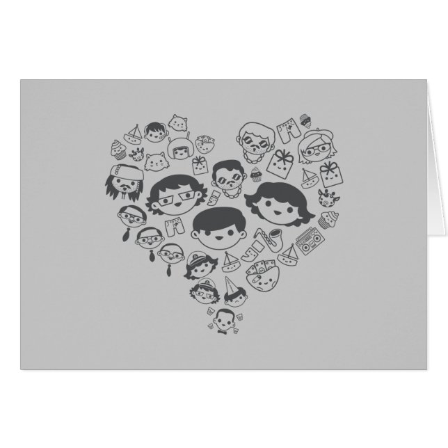 Cartão Luv (Frente Horizontal)