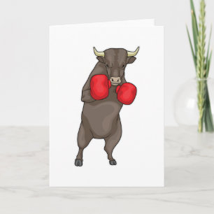 Cartão Luvas de boxe Bull Boxer