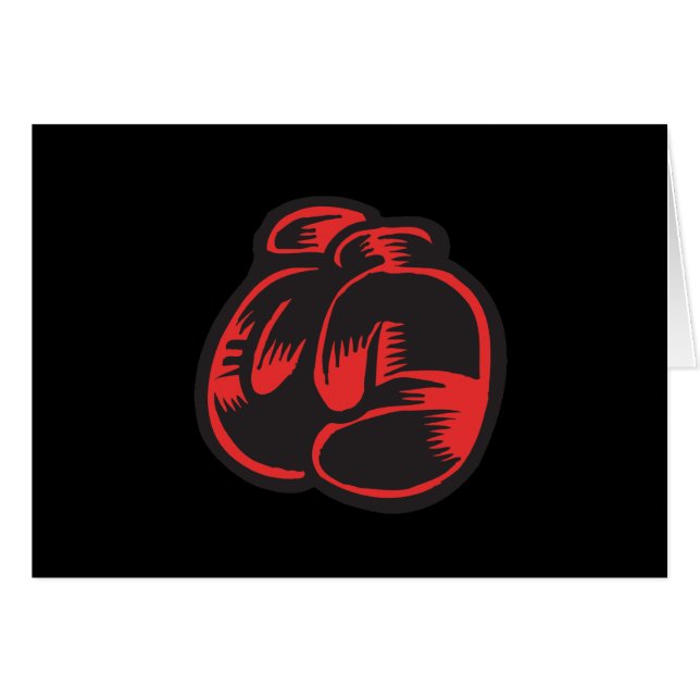 Cartão Luvas de encaixotamento (Frente Horizontal)