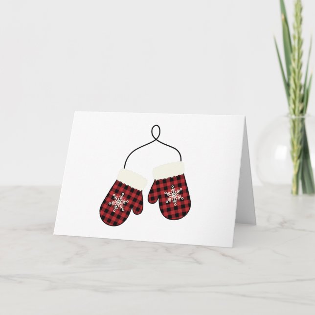 Cartão Luvas de Inverno (Frente)