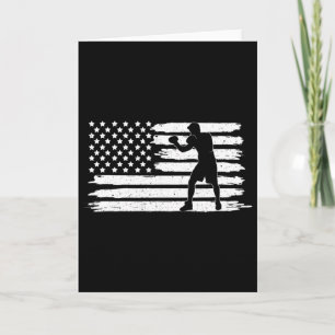 Cartão Luvas de Kickboxing EUA Bandeira Americana Equipam