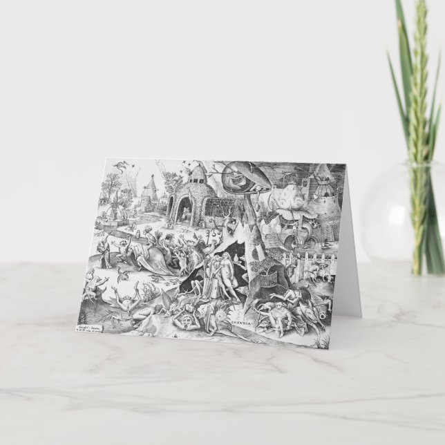 Cartão Luxúria, Os Sete Pinos Mortos (Frente)