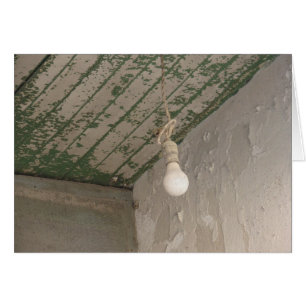 Cartão Luz abandonada