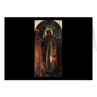 Cartão Luz da caça de William Holman do mundo