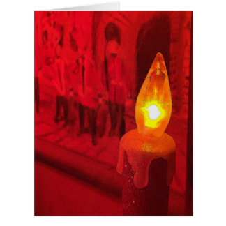 Cartão Luz de Vela dos Soldados dos Brinquedos