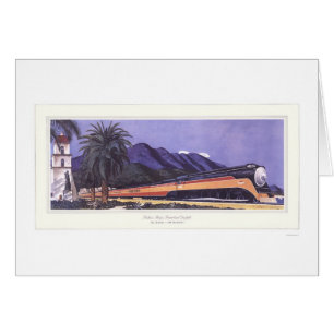 Cartão Luz do dia aerodinâmica pacífica do sul