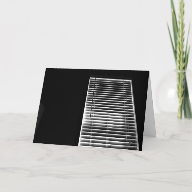 Cartão Luz e sombreado / Noir (Frente)