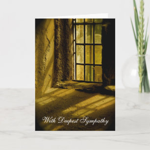 Cartão Luz espiritual   Com a mais profunda simpatia