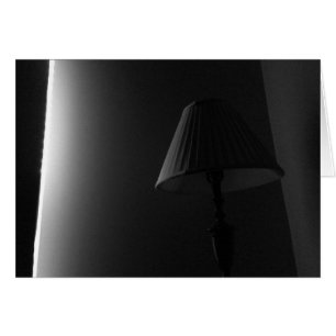 Cartão Luz & máscara/Noir do alvorecer: