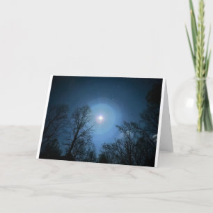 Cartão Luz Noturna, carta