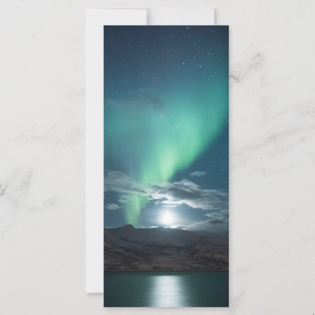 Cartão Luz Polar Cheia (Frente)