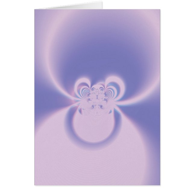 Cartão Luz púrpura (Frente)