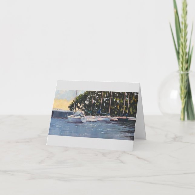 Cartão Luz solar e Blues (Frente)