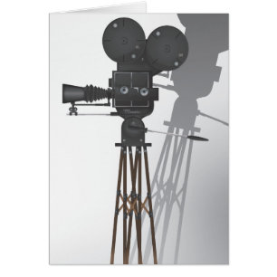 Cartão Luzes! Câmera! Ação!